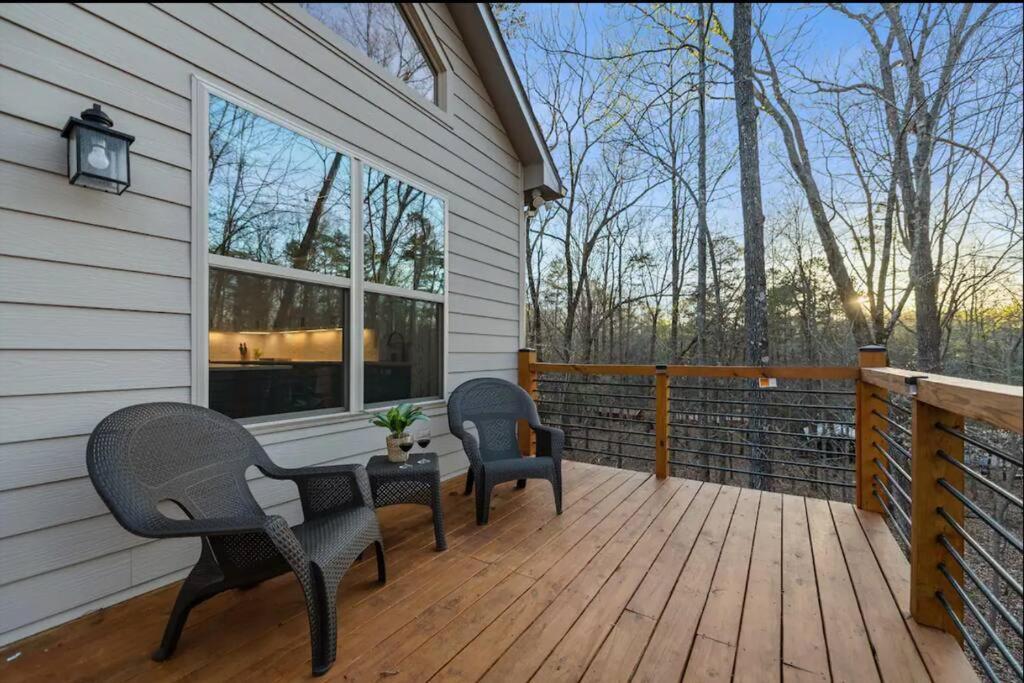 Peaceful Modern Chalet In Ellijay Exterior foto